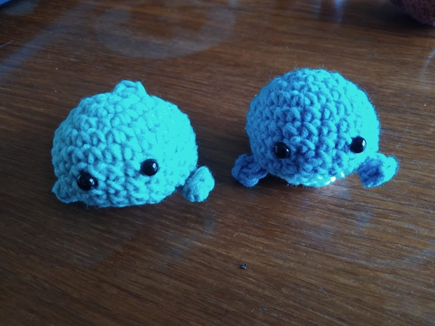 mini velrybka Klárka Č.